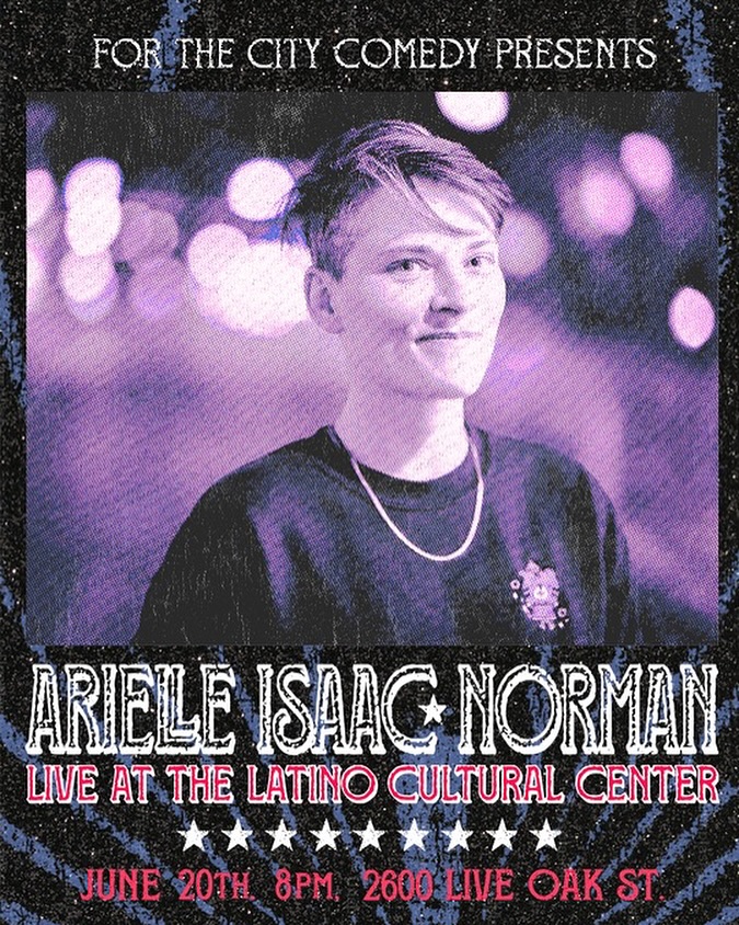 ARIELLE ISAAC NORMAN LIVE AT THE LATINO CULTURAL CENTER