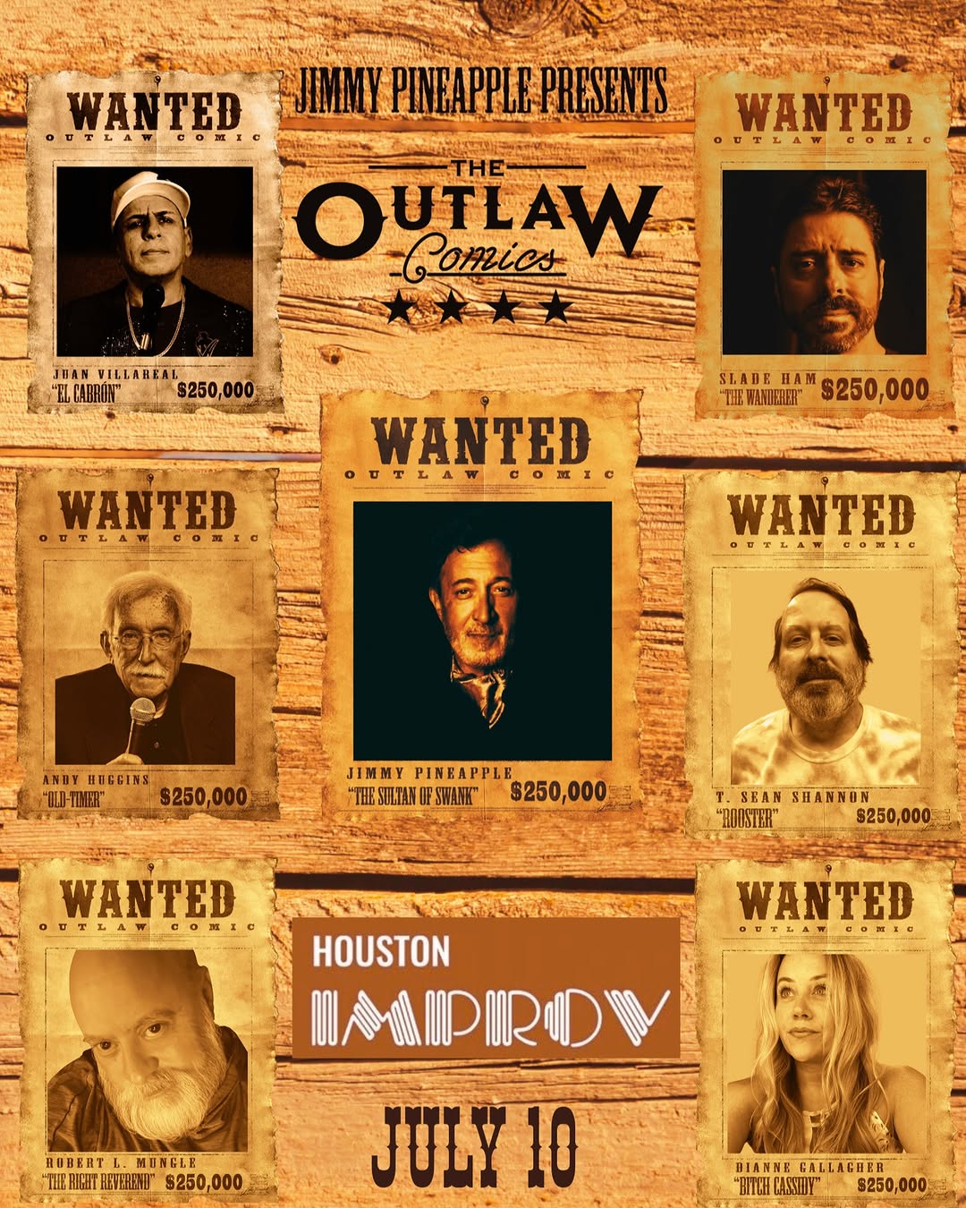 JIMMY PINEAPPLE PRESENTS THE OUTLAW Comics