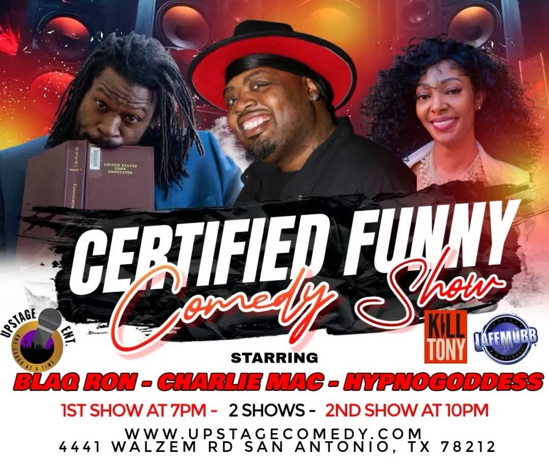 CERTIFIED FUNNY Comedy Show