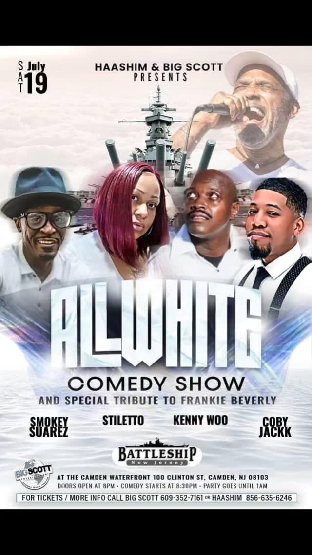ALL WHITE COMEDY SHOW