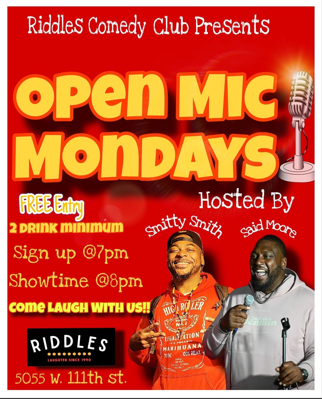 Open Mic Mondays