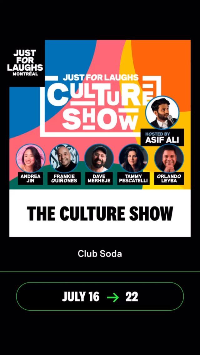 Just For Laughs Culture Show