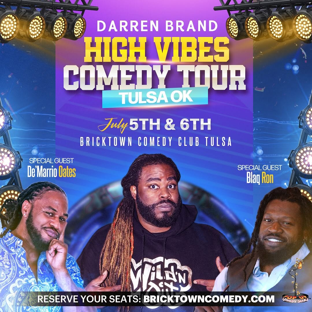 Darren Brand High Vibes Comedy Tour