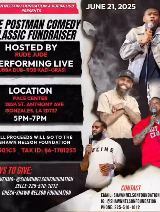 The Postman Comedy Classic Fundraiser
