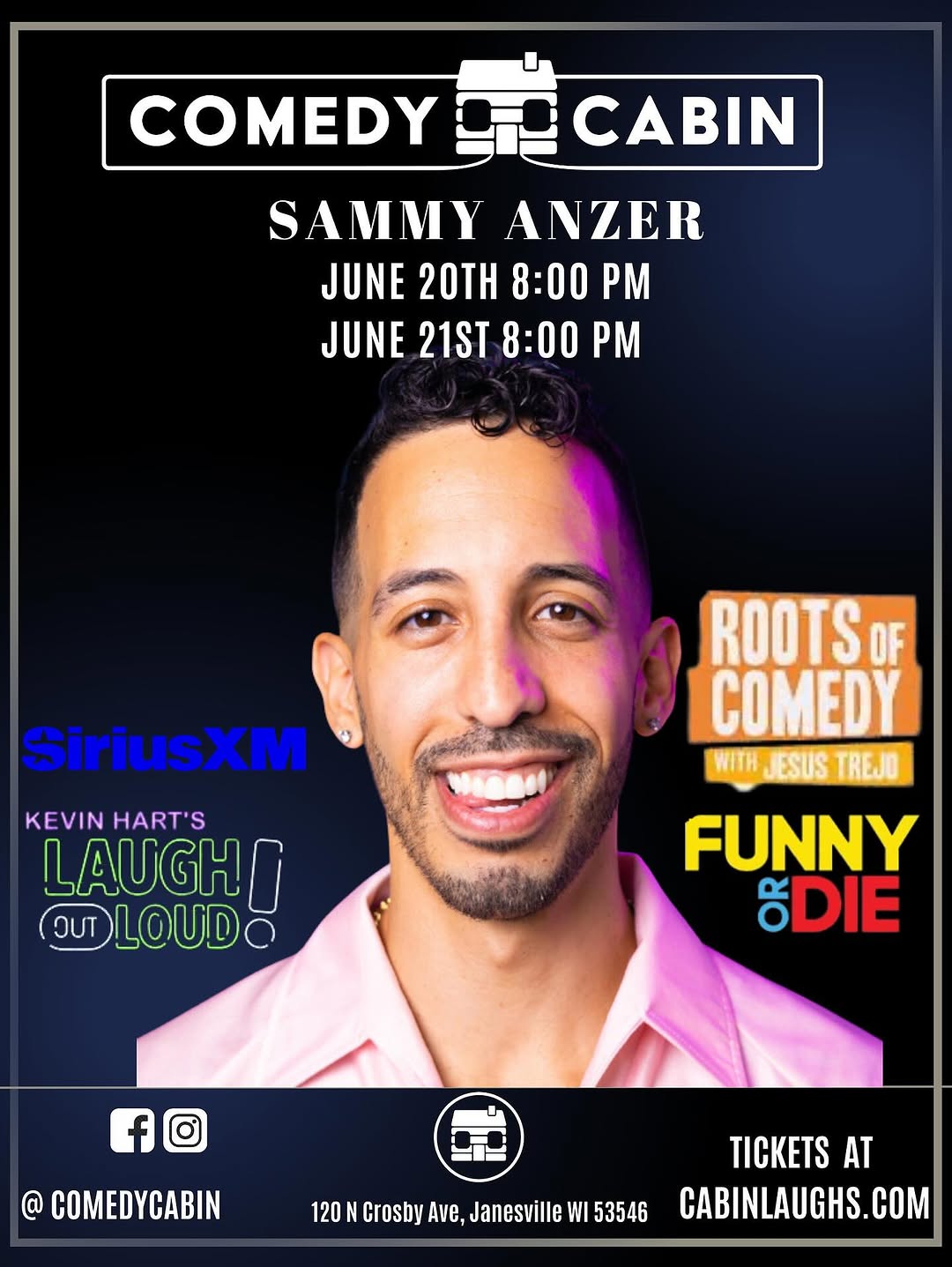 Sammy Anzer at Comedy Cabin