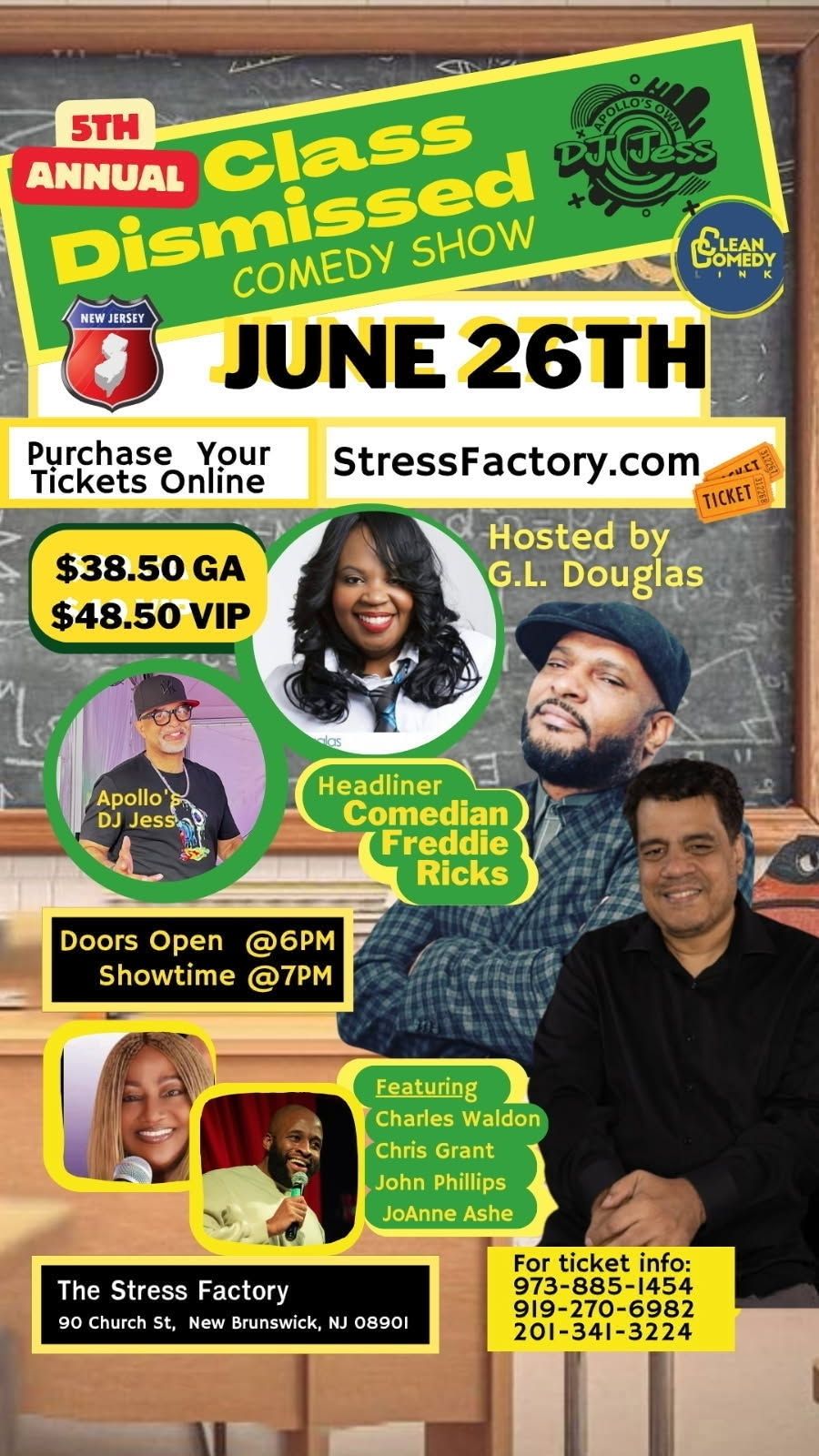 5th Annual Class Dismissed Comedy Show