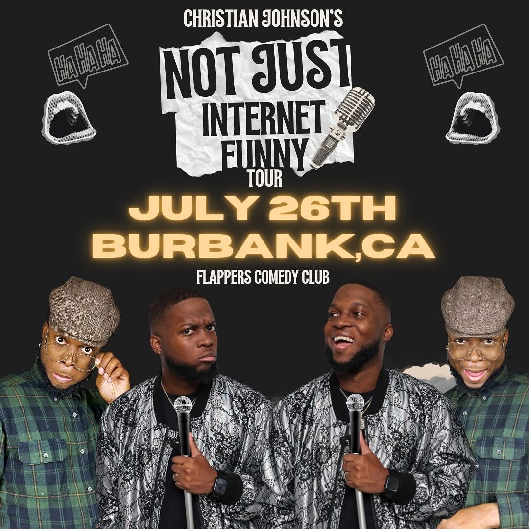 CHRISTIAN JOHNSON'S NOT JUST INTERNET FUNNY TOUR