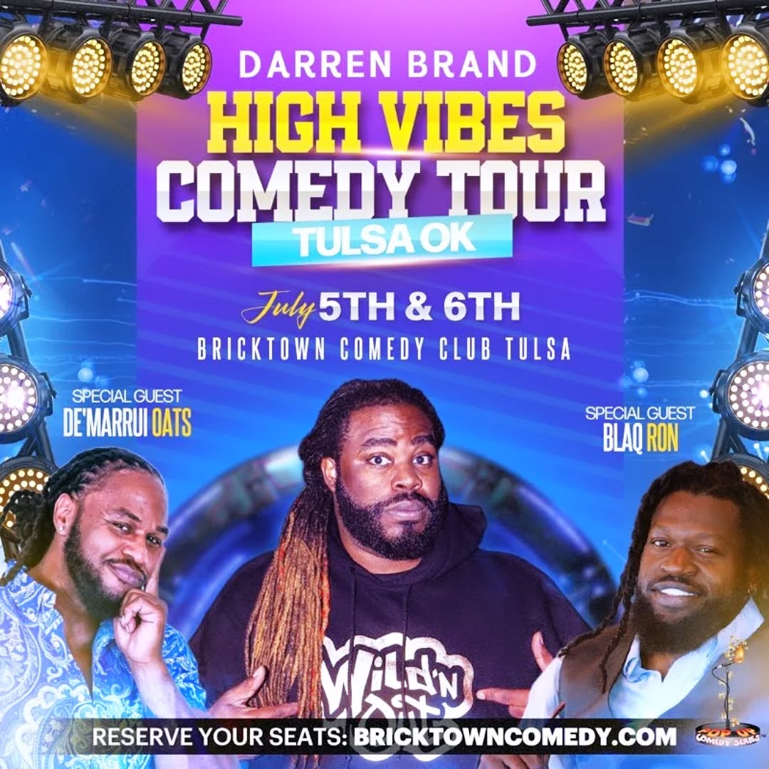 Darren Brand High Vibes Comedy Tour