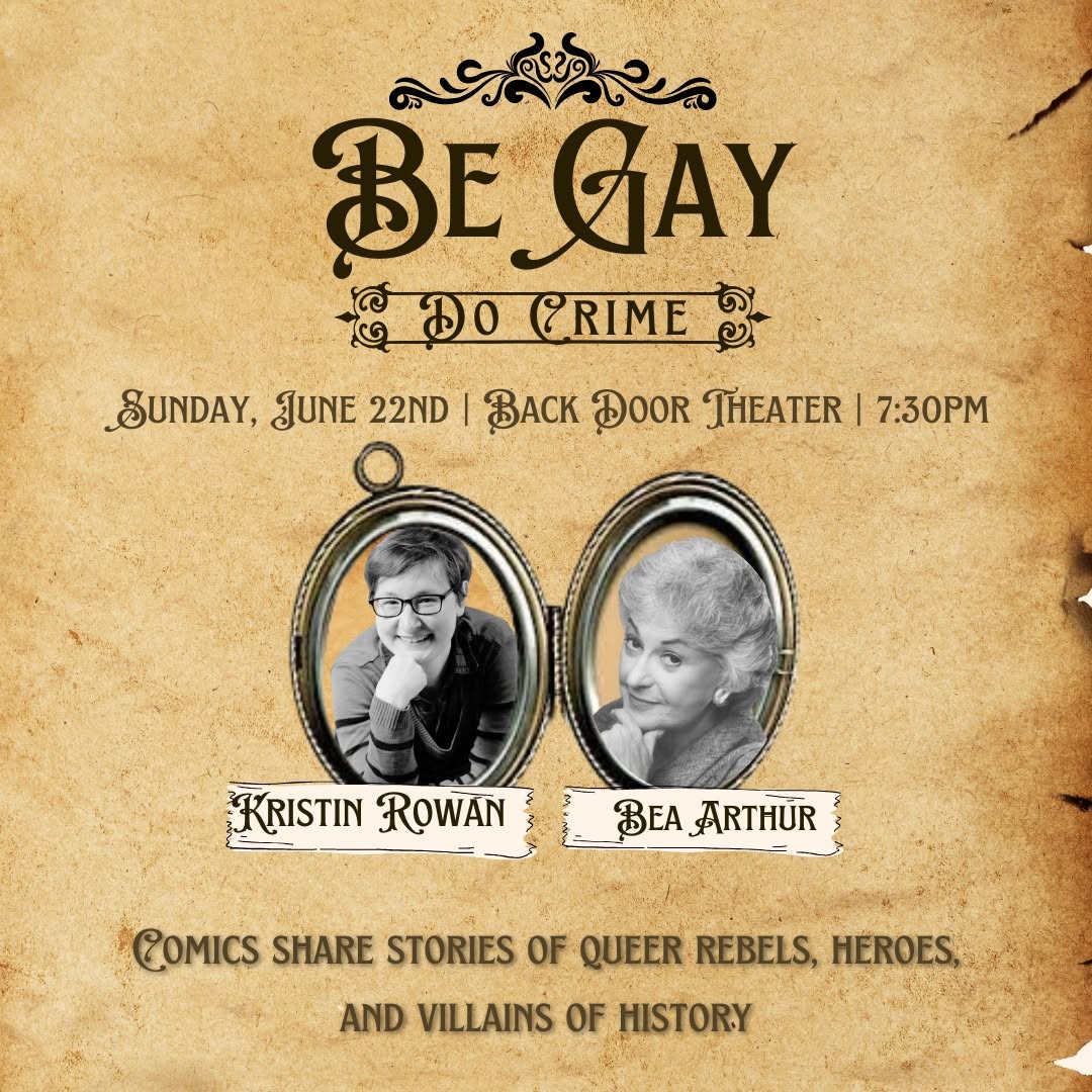 BE GAY DO CRIME