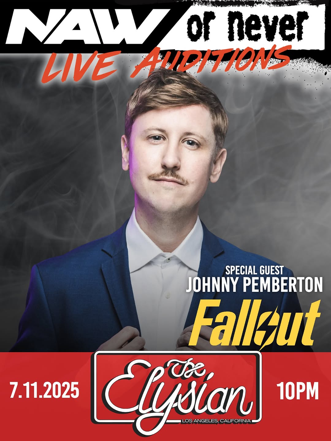 NAW or Never Live Auditions
