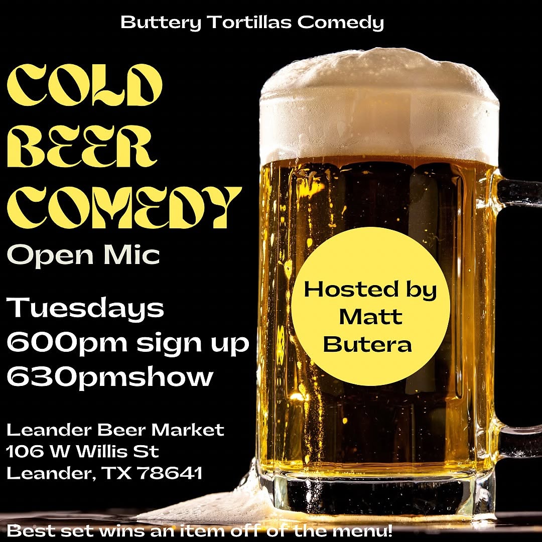 Cold Beer Comedy Open Mic