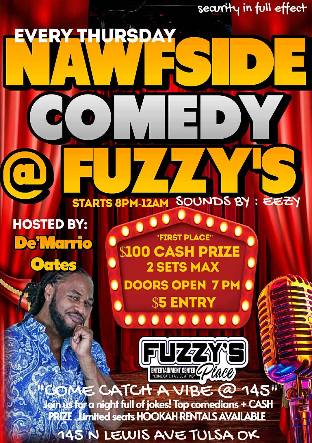 Nawfside Comedy @ Fuzzy's
