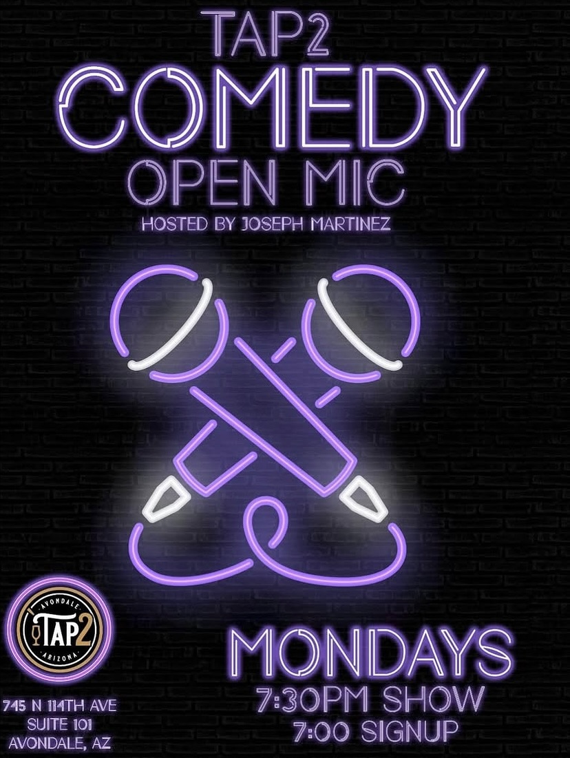 TAP2 Comedy Open Mic
