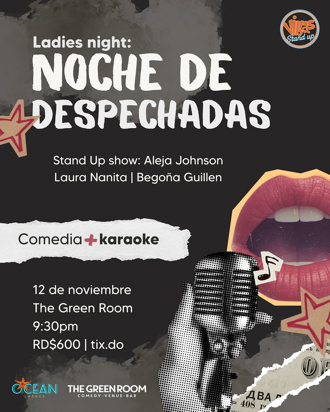 Ladies night: NOCHE DE DESPECHADAS