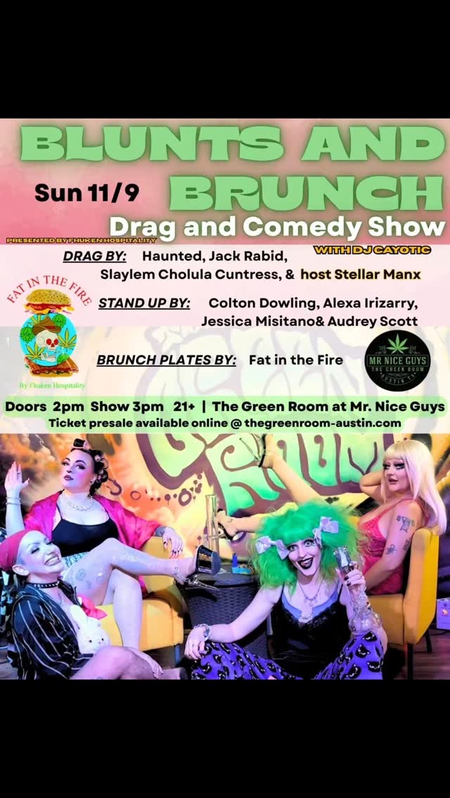 Blunts and Brunch Drag and Comedy Show