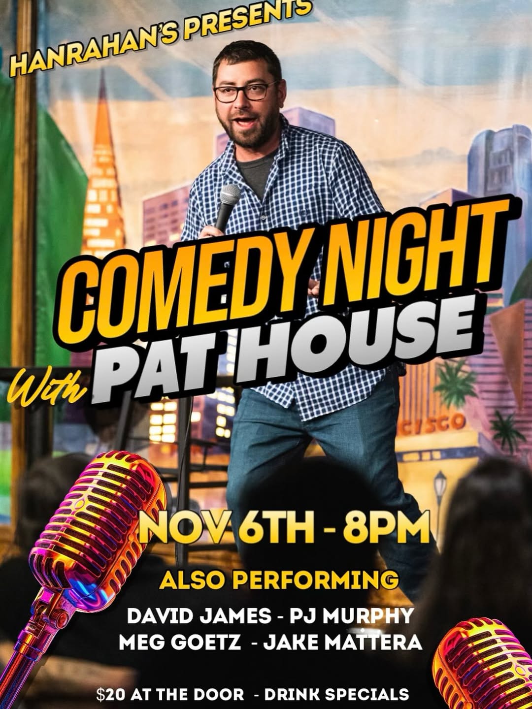 Comedy Night With Pat House