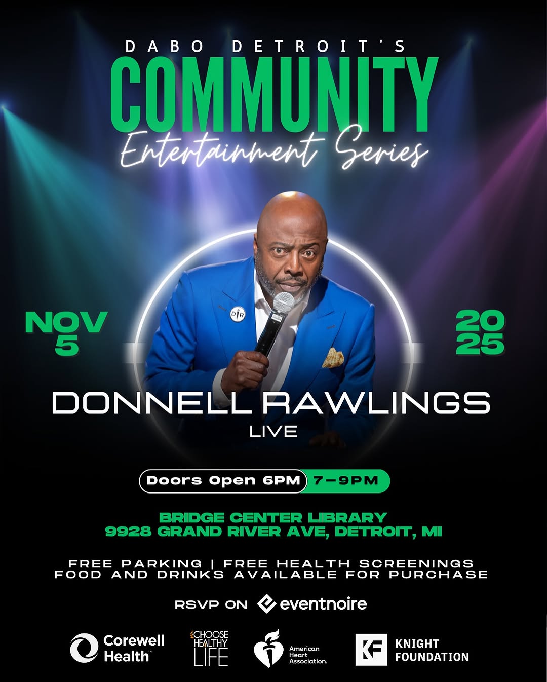 Donnell Rawlings Live