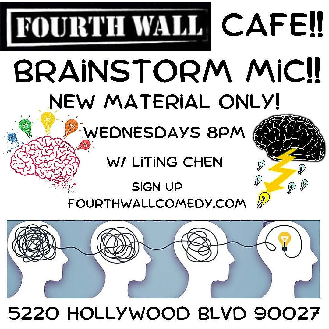 Fourth Wall Cafe: Brainstorm Mic!!