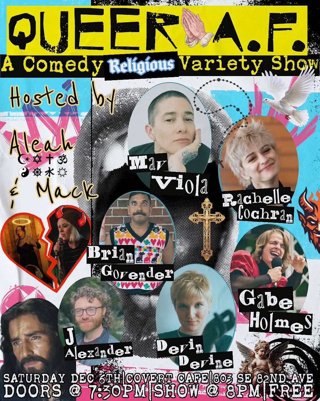 Queer A.F. A Comedy Religious Variety Show